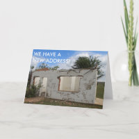 New Address Funny We Have Moved
