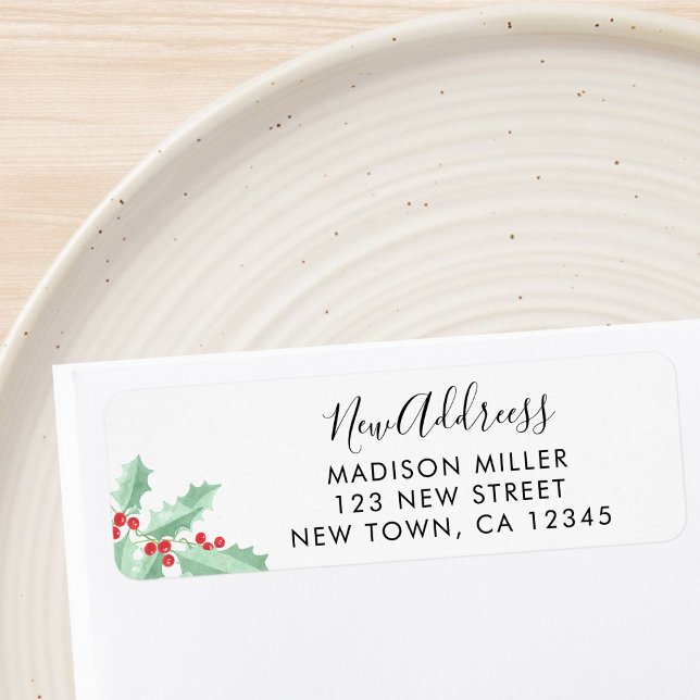 New Address Holly Return Address (Créateur téléchargé)