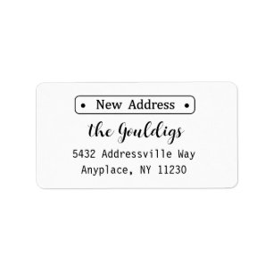 New Address Labels, New House Stickers