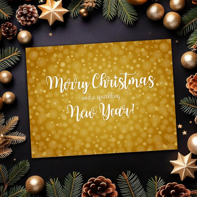 New address Merry Christmas moving announcement Postcard (Creator Uploaded)