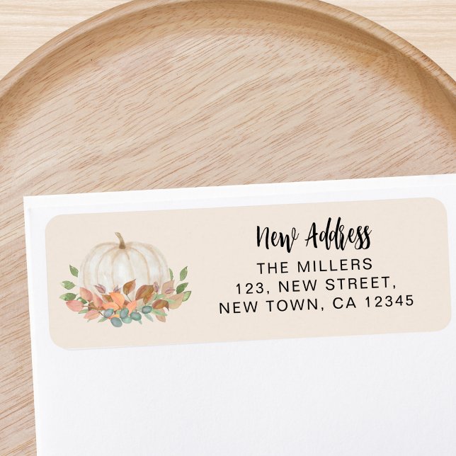 New Address Pumpkin Return Address  (Creator Uploaded)