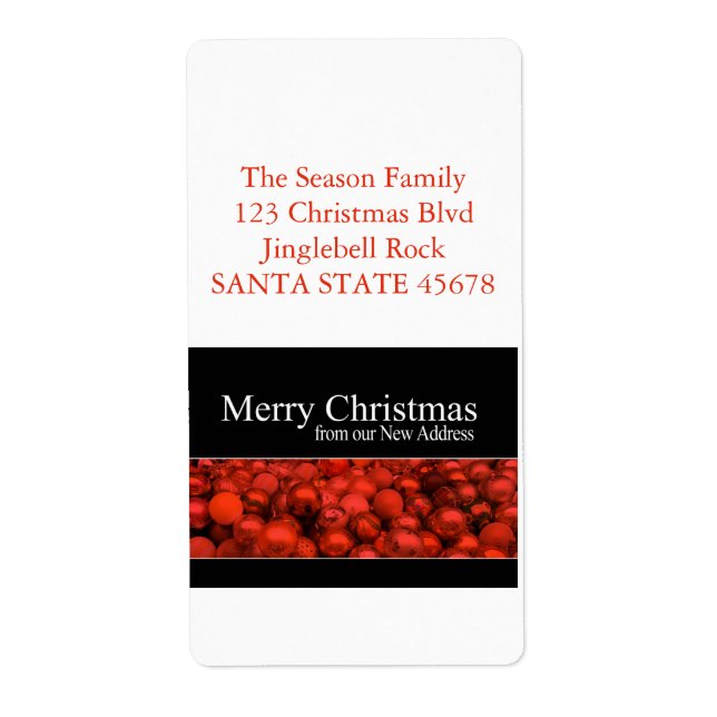 New Address red ornaments (Front)