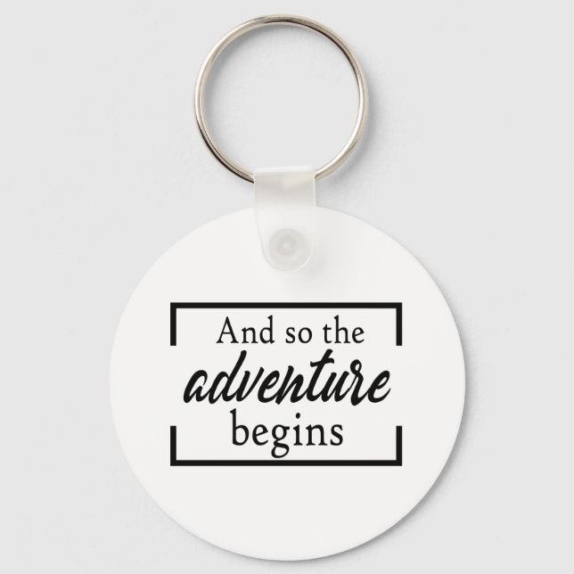 New Adventure Keychain (Front)
