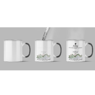 New Adventure Starting Pregnancy Announcement Magic Mug