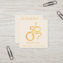 New Age Occult Shop Gold Snake