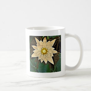 New Age Zen Buddhism Yoga Namaste White Lotus Coffee Mug