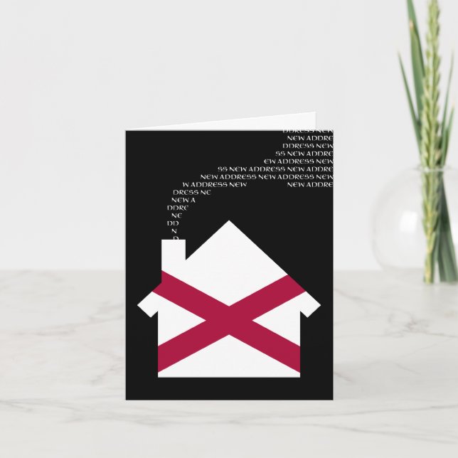 new alabama address holiday card (Front)