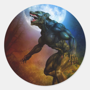 New Alpha Classic Round Sticker