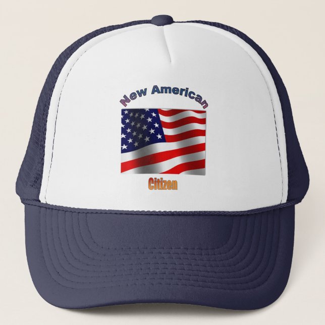 New American Citizen Trucker Hat (Front)