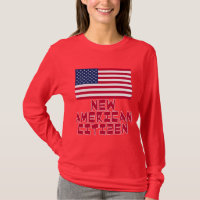 New American Citizen with American Flag