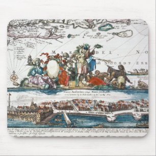 NEW AMSTERDAM, 1673 MOUSE PAD