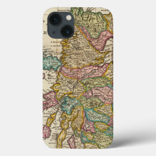 New and correct map of Scotland and the Isles iPhone 13 Case