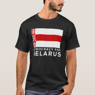 New and Old Belarus Flag To Symbolize Democracy T-Shirt