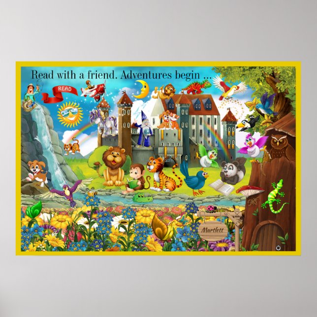 New - Another Great Reading - Literacy Poster (Front)