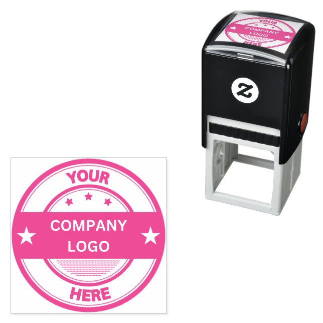 NEW! Approved! Self Inking Stamp - Fuchsia ink (In Situ)