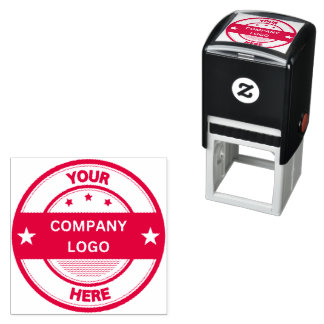 NEW! Approved! Self Inking Stamp - Red ink