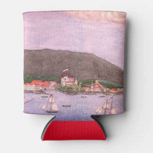 New Archangel, Russia (Sitka) Painting Can Cooler