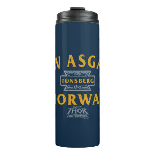 New Asgard Norway Souvenir Graphic Thermal Tumbler