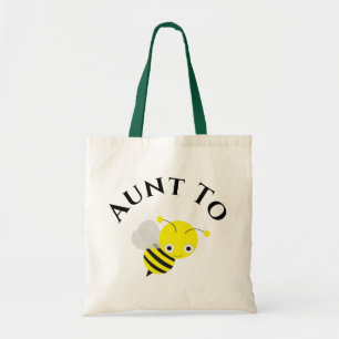 New Aunt To Be Aunt Pregnancy Announcement Gift Tote Bag