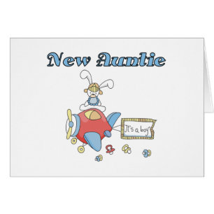 New Auntie - Airplane Tshirts and Gifts