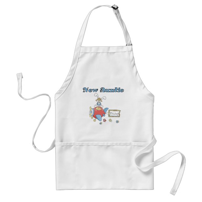 New Auntie - Airplane Tshirts and Gifts Standard Apron (Front)