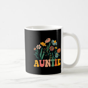 New Auntie Wildflower First Birthday & Baby Sh Coffee Mug