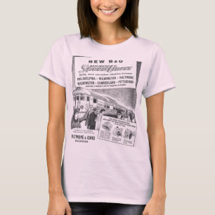 New B&O Budd Built Daylight Speedliners T-Shirt