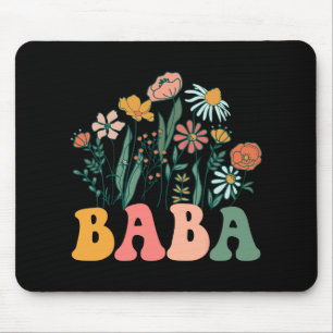 New Baba Wildflower First Birthday & Baby Show Mouse Pad