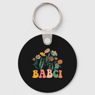New Babci Wildflower First Birthday &amp; Baby Sho Keychain