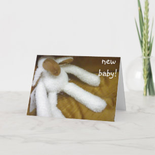 NEW BABY - ADOPTION CARD
