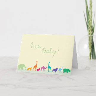 New baby animals card_horizontal announcement