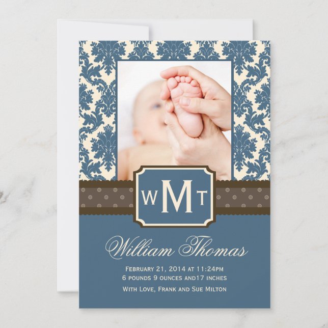 New Baby Announcement Cards (Front)