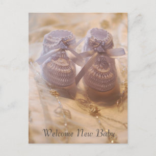 New Baby Announcement Postcard