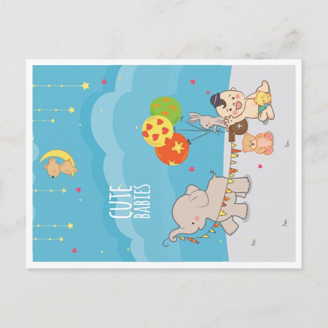 New Baby Boy Born Greeting Card (Front)