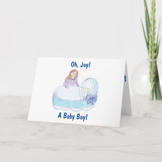 New Baby Boy card