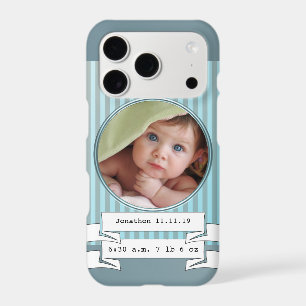 New Baby Boy Photo iPhoneFor Mom or Grandma