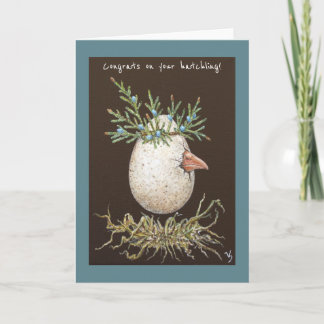 New baby card