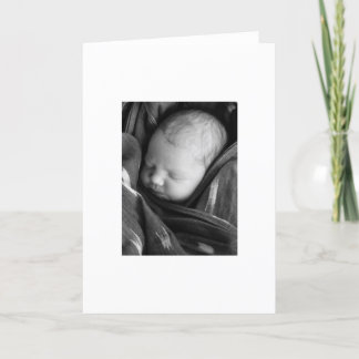 new baby card