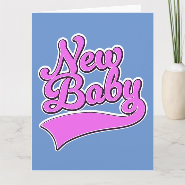 New Baby Card (Front)