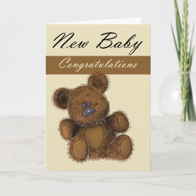 New Baby Congratulations Card (Front)