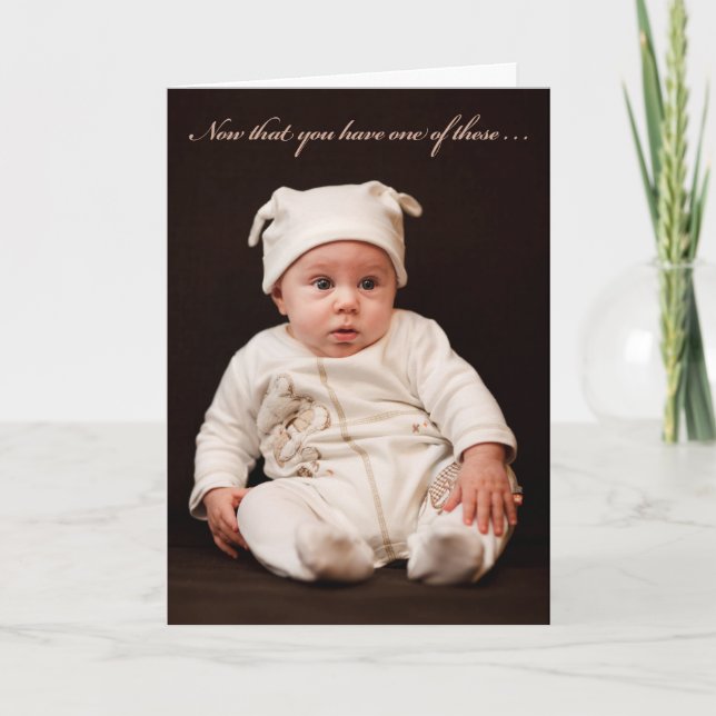 New Baby Congratulations Card (Front)