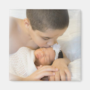 New Baby Custom Photo Magnet