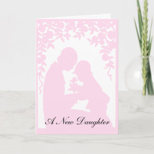 New baby greeting card