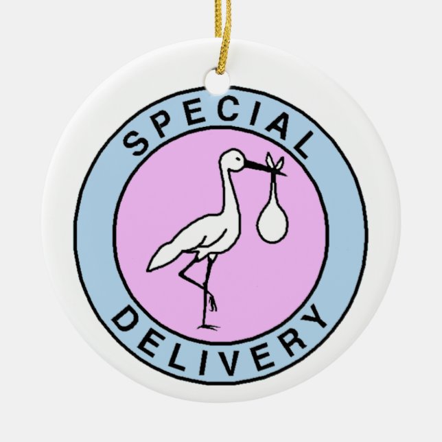 New Baby Keepsake Ornament (Front)