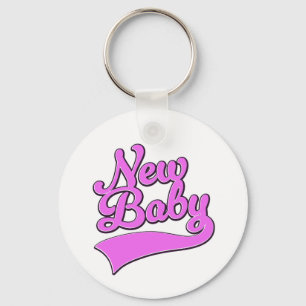 New Baby Keychain