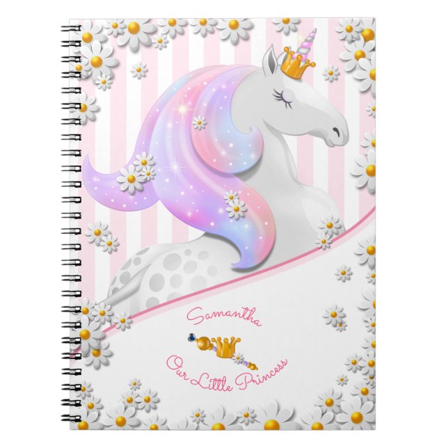 New baby or Baby Shower Gift Spiral Photo Notebook (Front)