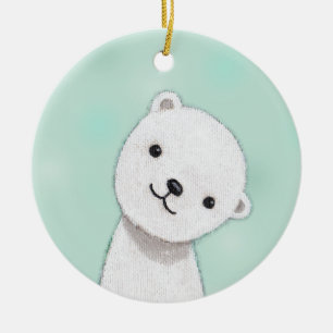 New Baby Ornament Custom Personalized Ornament