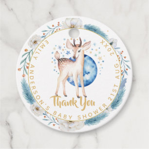 New Baby Photo Thank You Cards Modern Budget Favour Tags