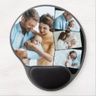New Baby Picture 4 Photo Collage Gel Mouse Pad