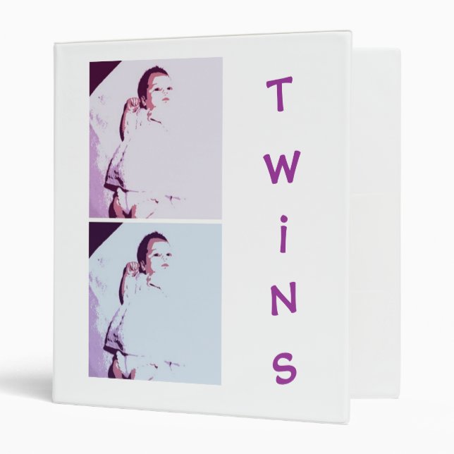New Baby Twins Binder (Front/Inside)